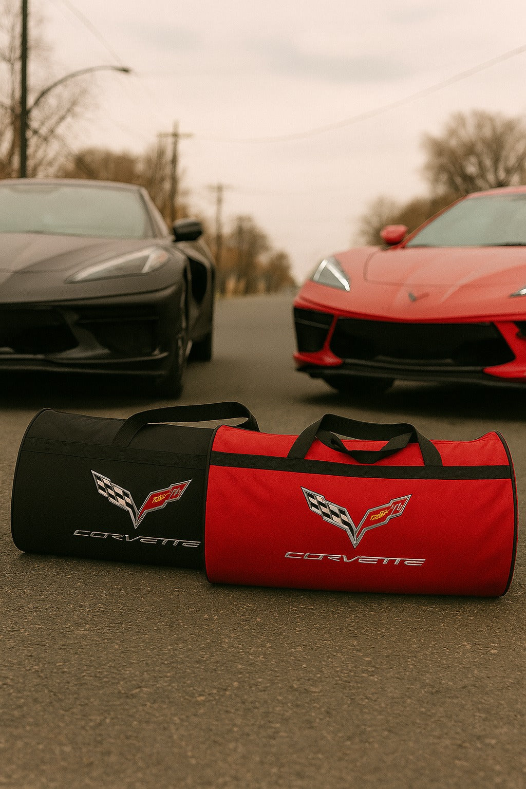 Luxury Corvette Duffel - Trunk Bag 12 × 20 Inch