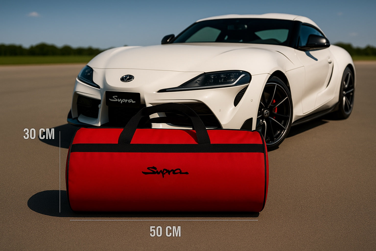Luxury Supra Duffel - Trunk Bag 12 × 20 Inch