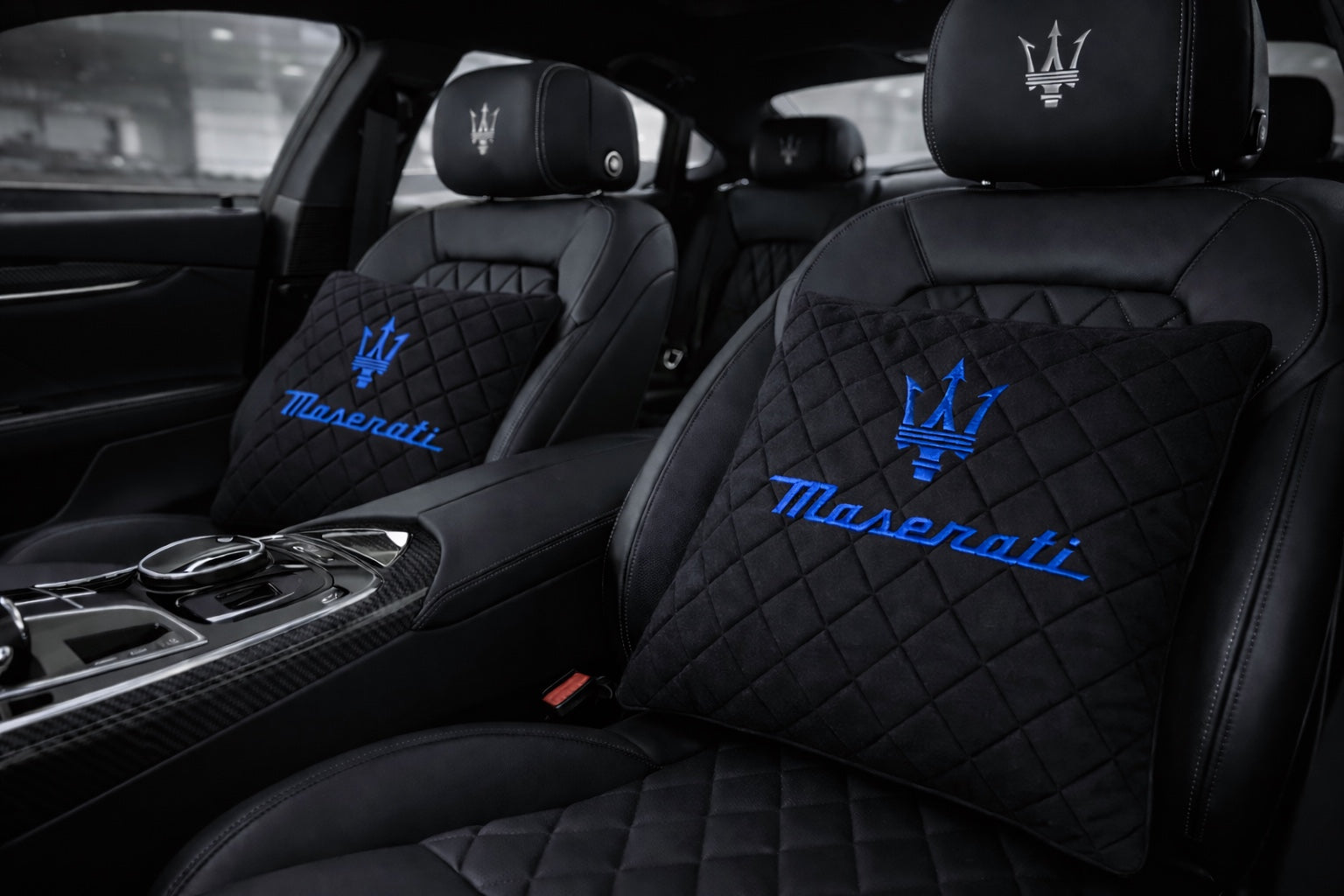 Maserati Velvet Lumbar Cushion - 2 PCS
