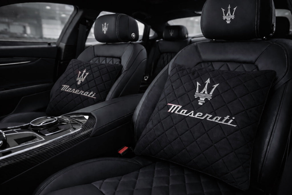 Maserati Velvet Lumbar Cushion - 2 PCS