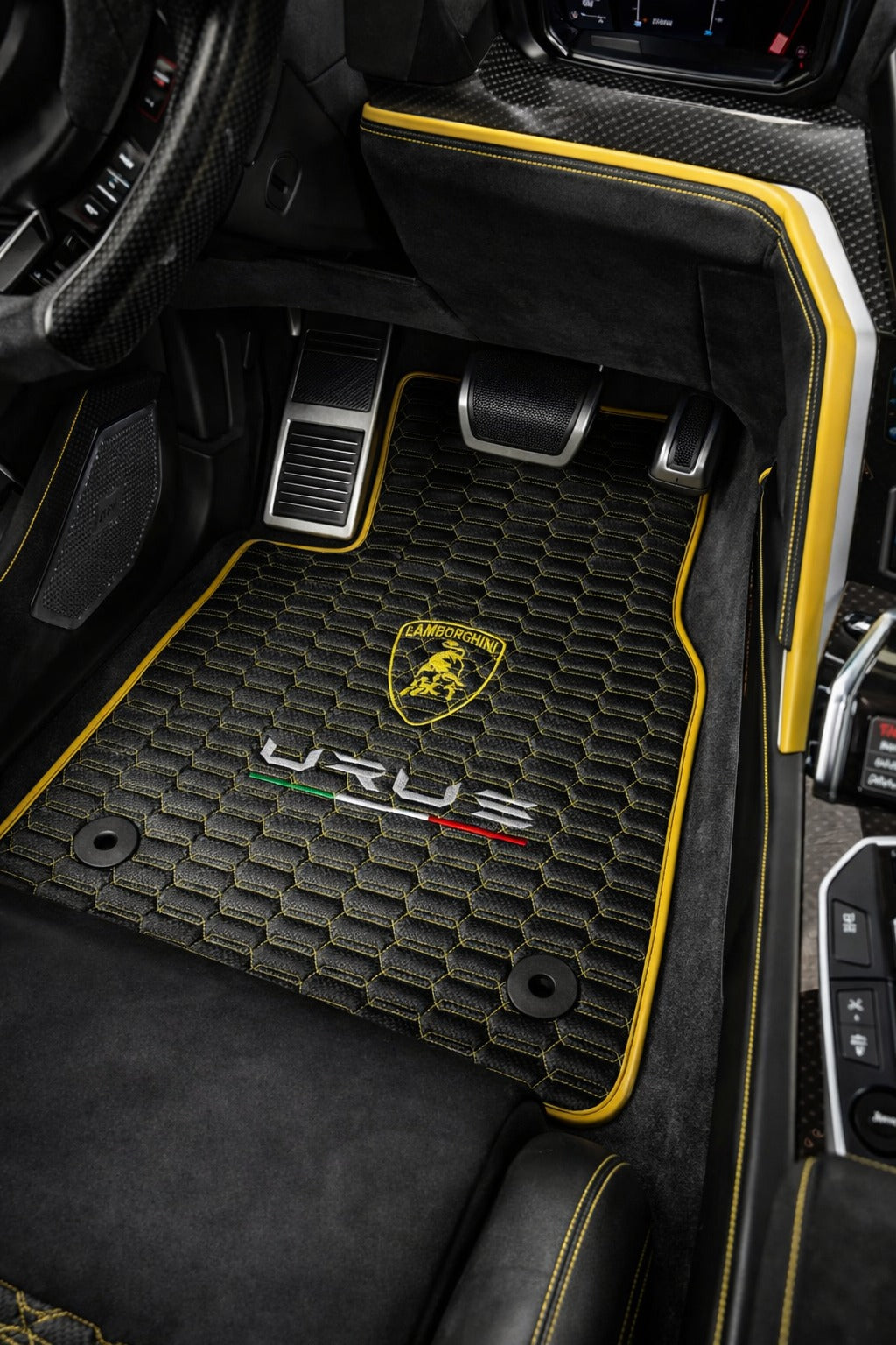 For Lamborghini URUS Car Floor Mats Custom fit Leather for all URUS Waterproof Carpet Liner