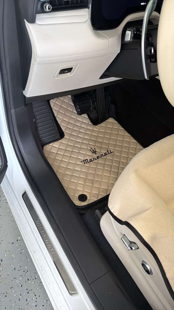For Maserati Car Floor Mats Custom fit Leather for all Maserati Model Waterproof Carpet Liner