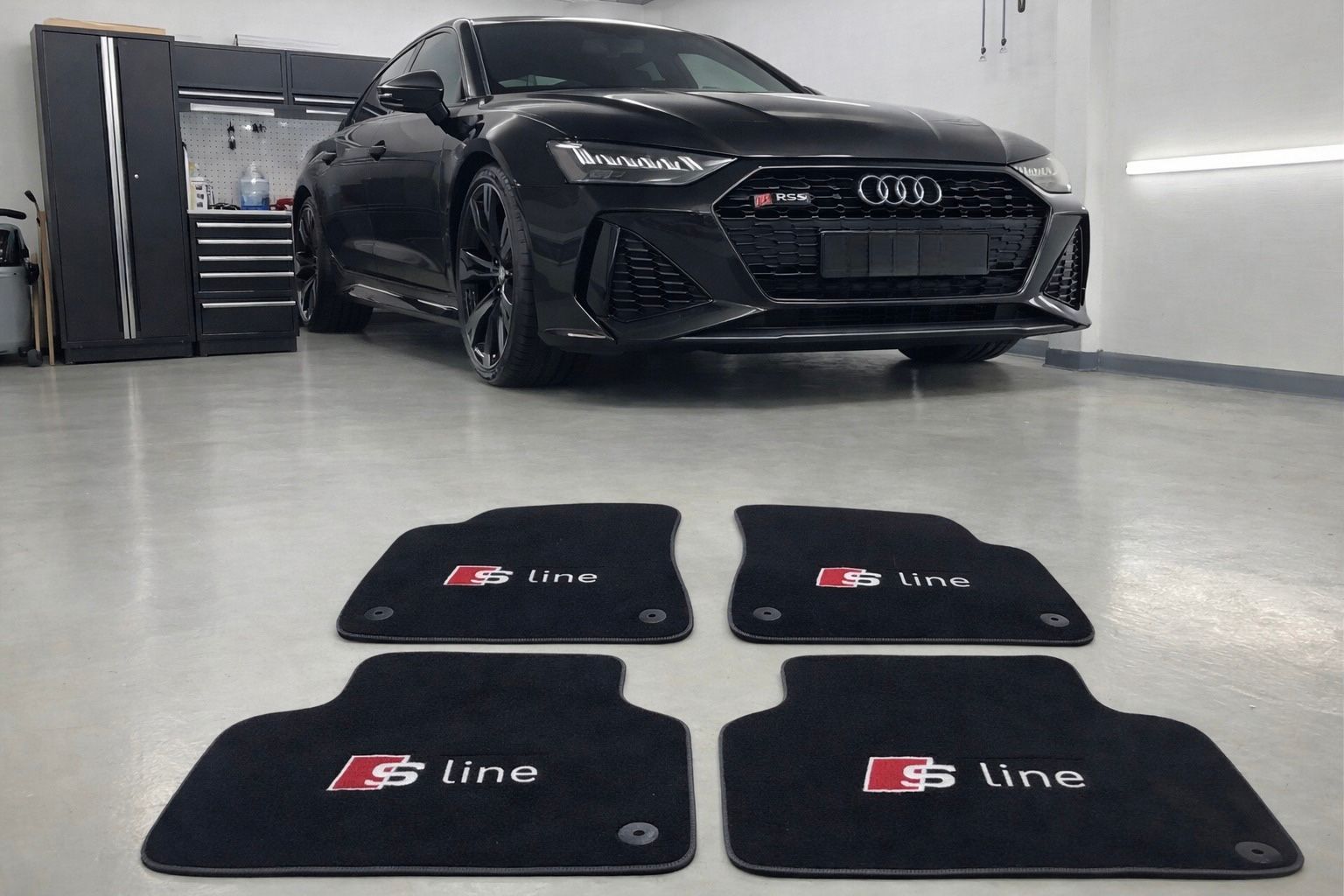For all Audi Sline Model Carpet Car Floor Mats Custom fit for all Audi Sline Model Carpet Liner