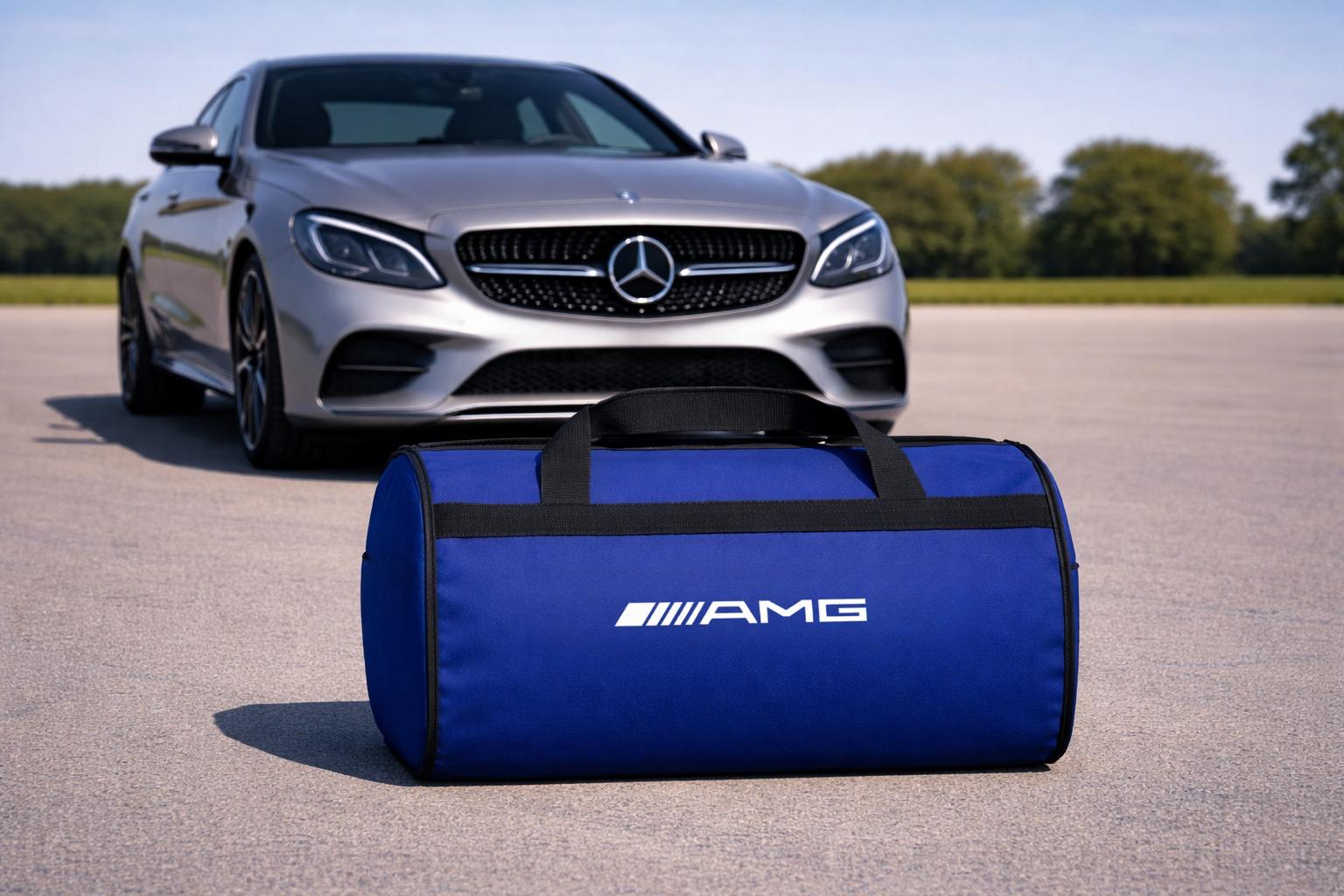 Luxury Mercedes-Benz AMG Duffel Bag - Trunk Bag 12 × 20 Inch