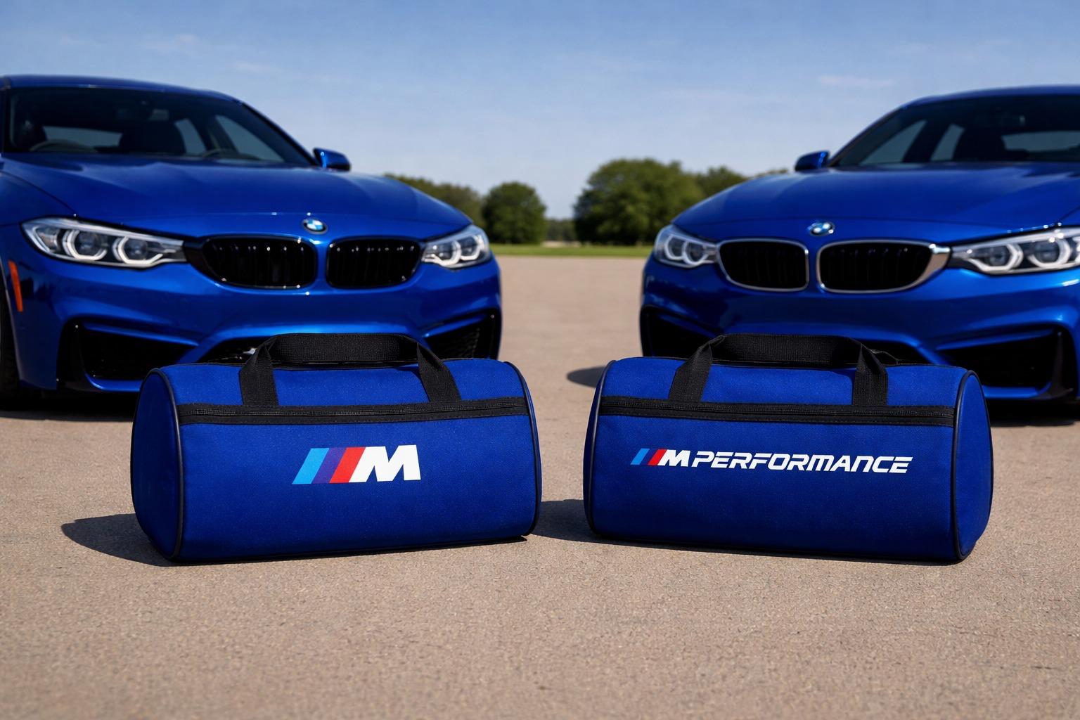 Luxury BMW M Duffel Bag - Trunk Bag 12 × 20 Inch