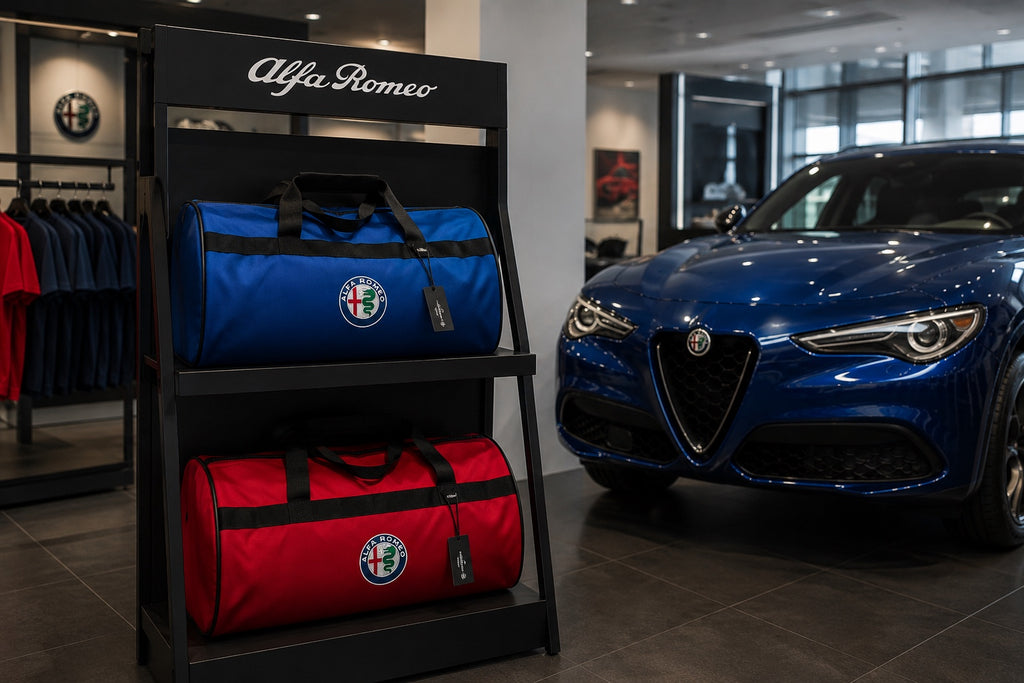 Luxury Alfa Romeo Duffel - Trunk Bag 12 × 20 Inch