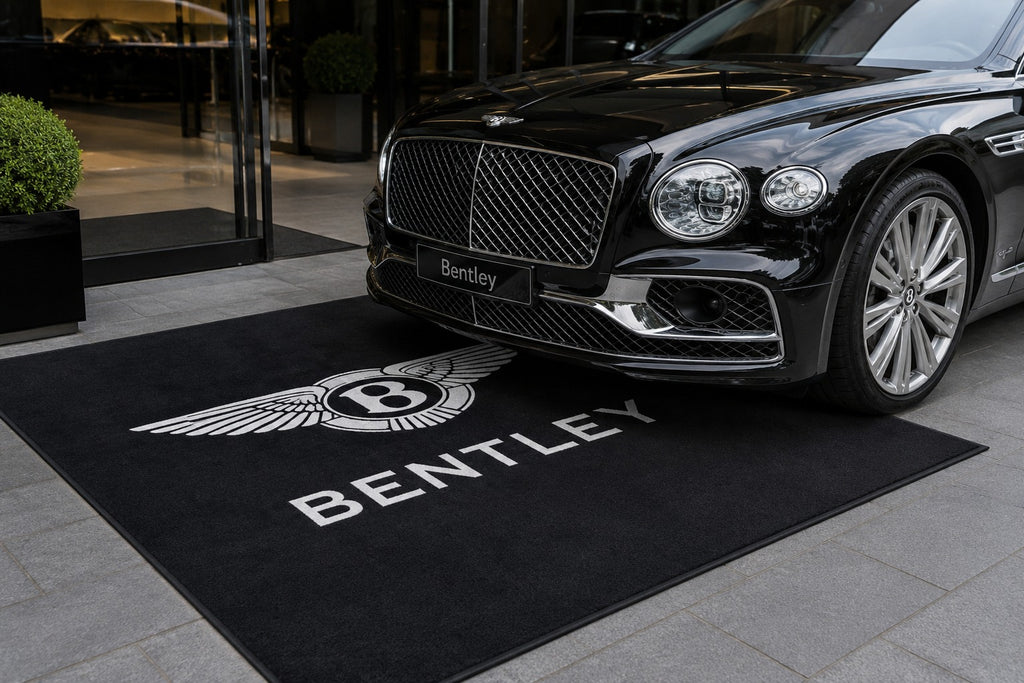 Bentley Luxury Rug Garage Floor Mat 5x7 FT (60x87 Inches) Showroom Rug