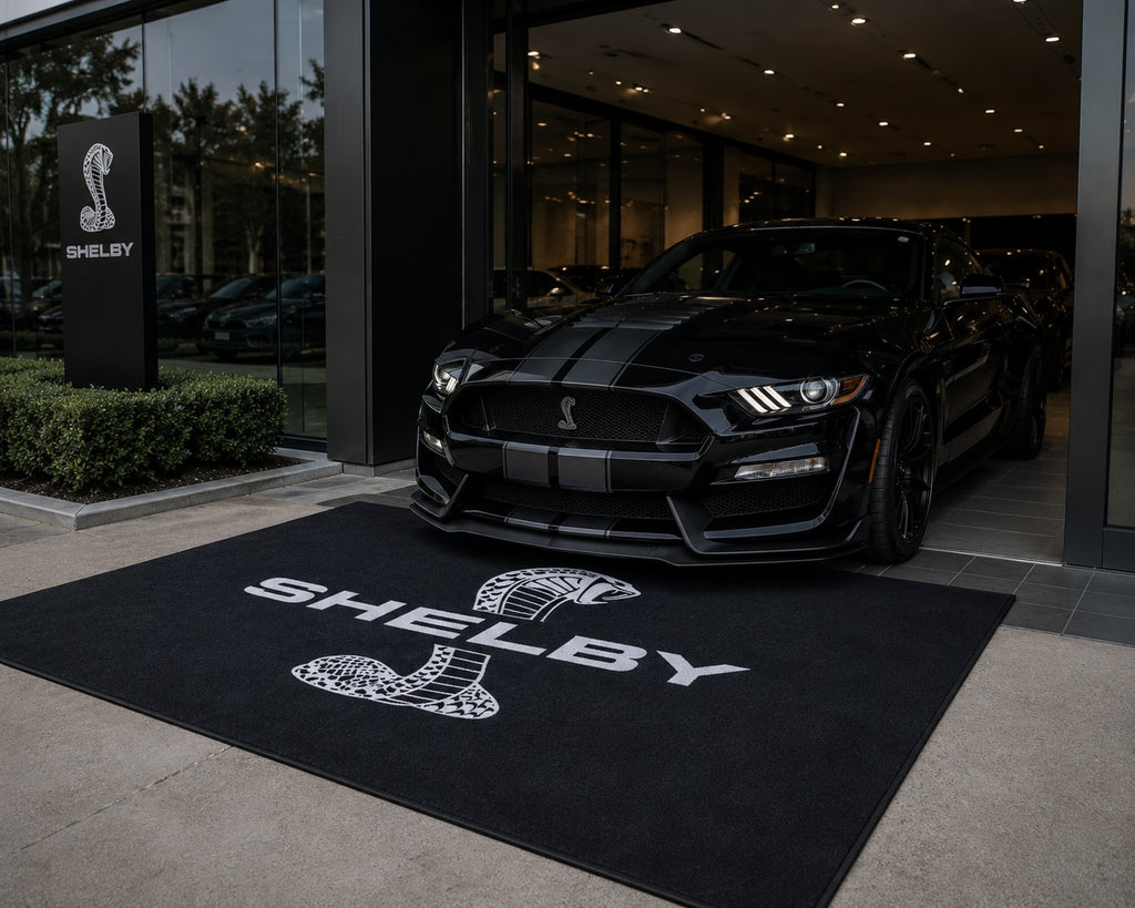 Shelby Garage Floor Mat 5x7 FT (60x87 Inches) Showroom Rug
