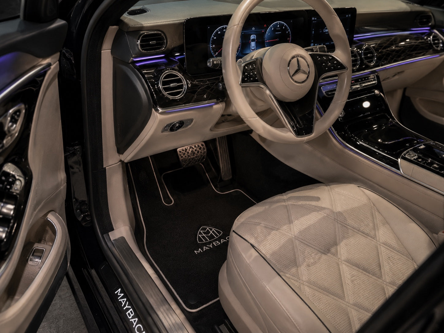 For Maybach Car Floor Mats Custom fit Carpet for all Maybach Model Carpet Liner