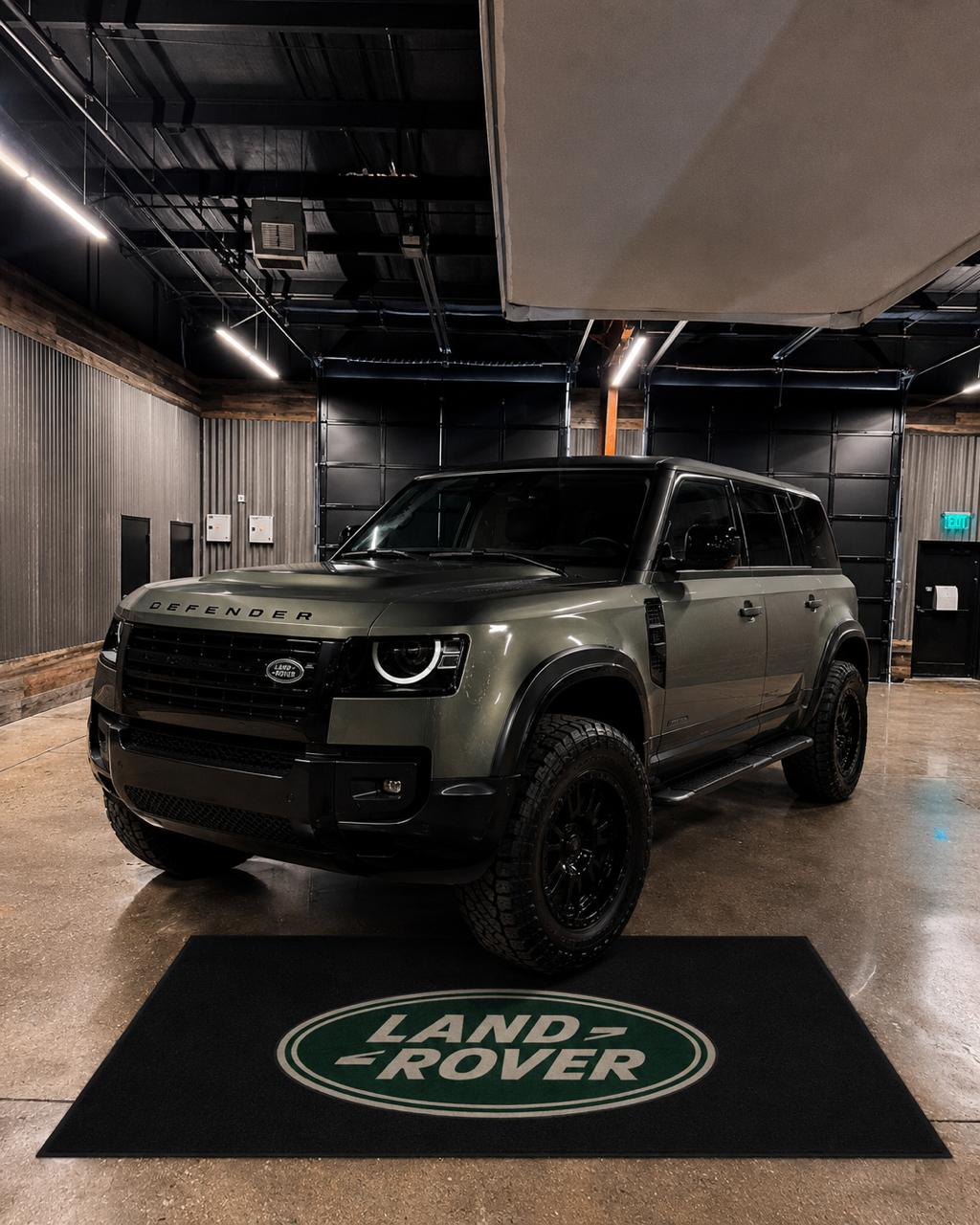 Land Rover Garage Floor Mat 5x7 FT (60x87 Inches) Showroom Rug