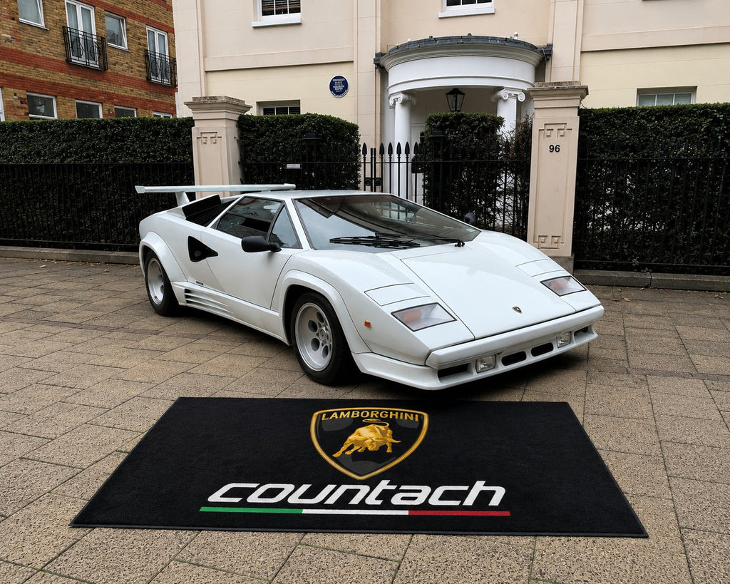 Lamborghini Garage Floor Mat – Premium Parking Mat 60x87 Inches