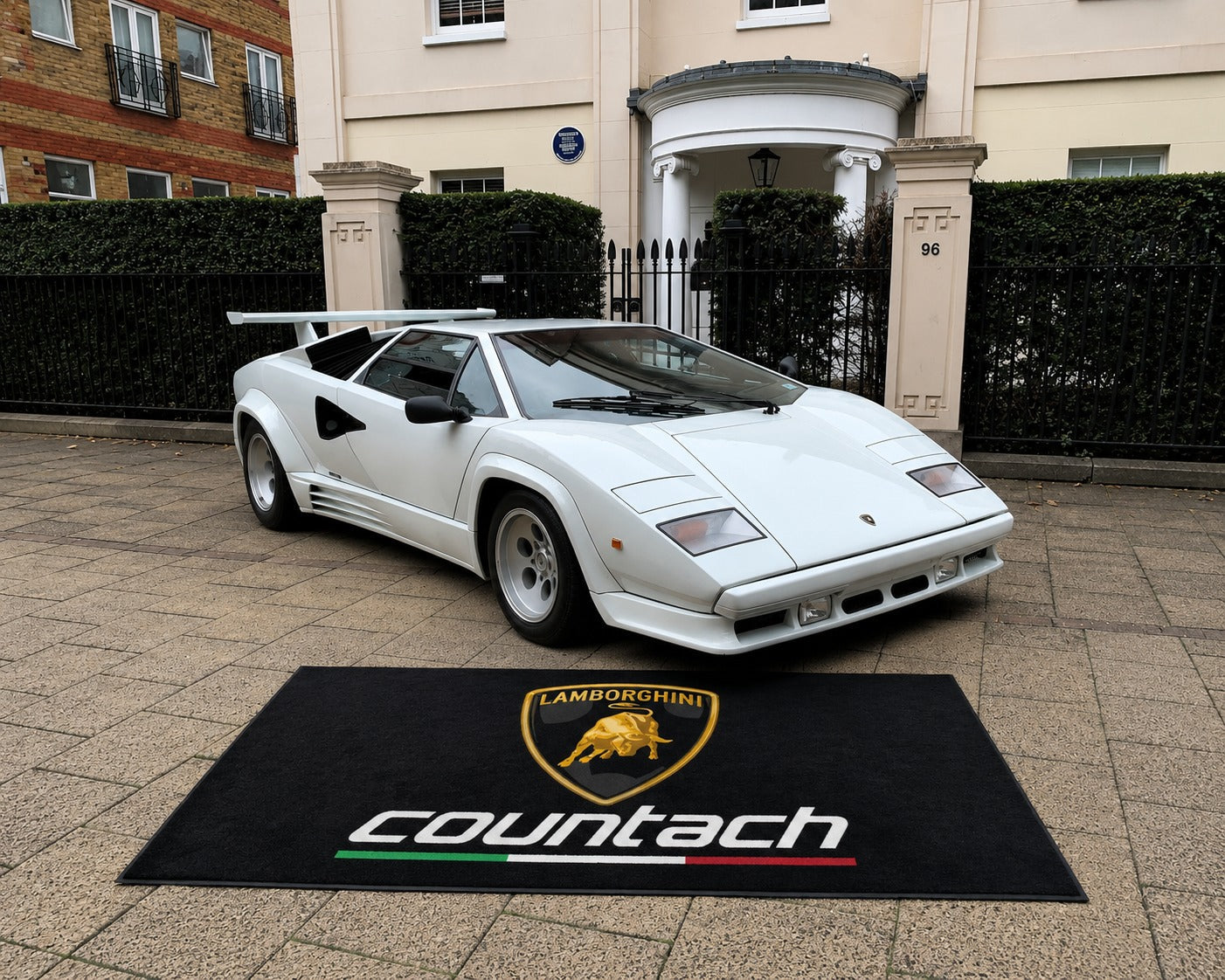 Lamborghini Garage Floor Mat – Premium Parking Mat 60x87 Inches