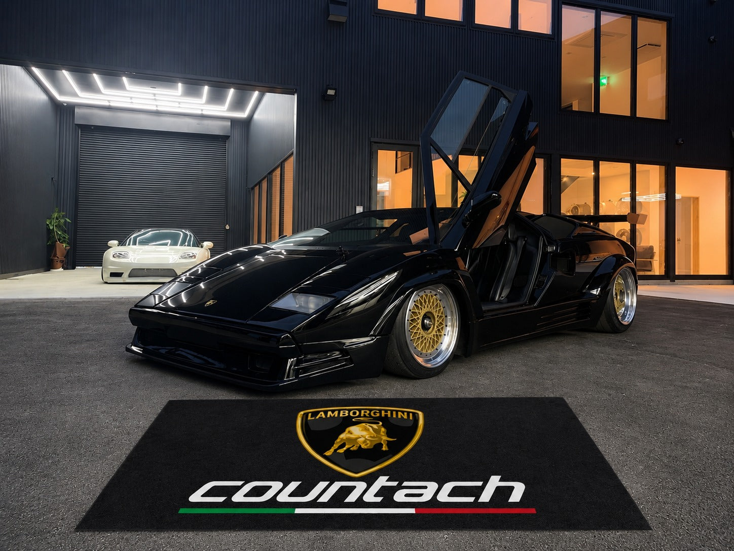Lamborghini Garage Floor Mat – Premium Parking Mat 60x87 Inches