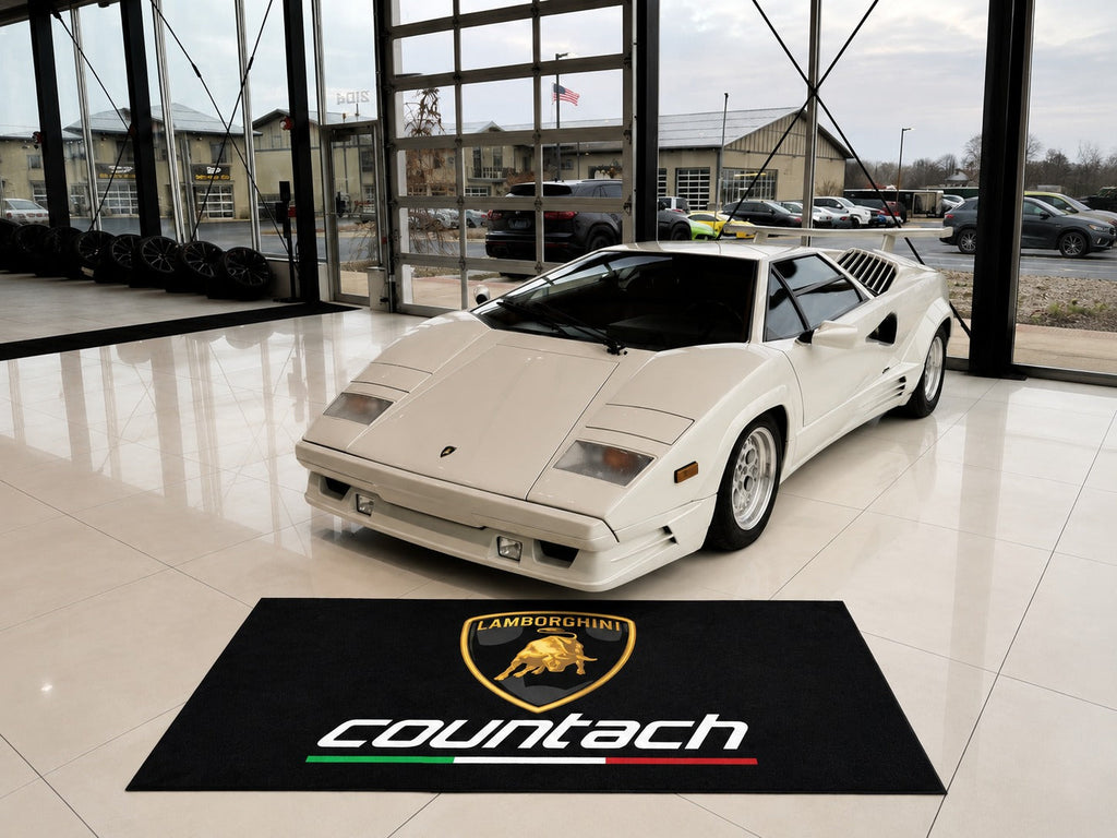 Lamborghini Garage Floor Mat – Premium Parking Mat 60x87 Inches