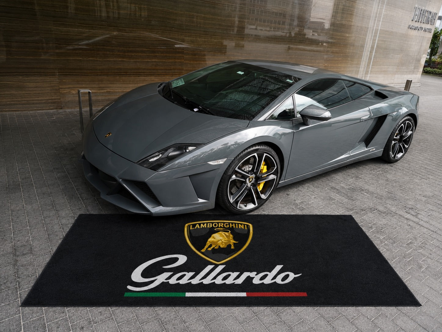 Lamborghini Garage Floor Mat – Premium Parking Mat 60x87 Inches