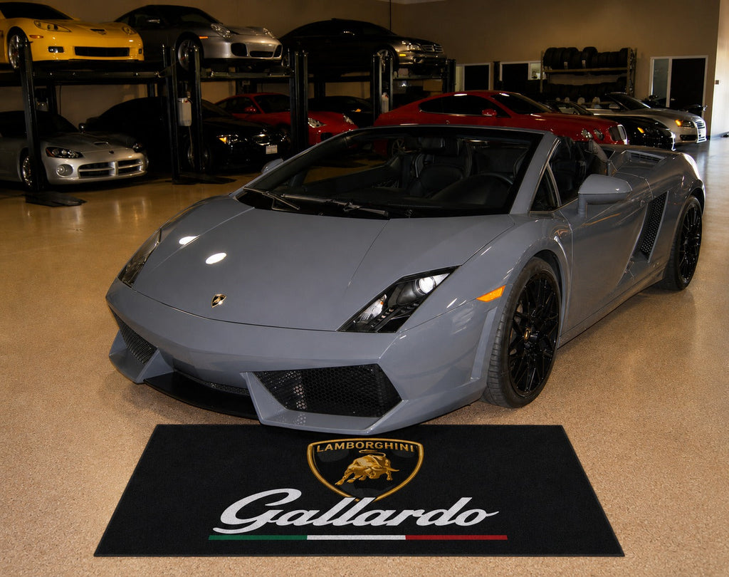 Lamborghini Garage Floor Mat – Premium Parking Mat 60x87 Inches