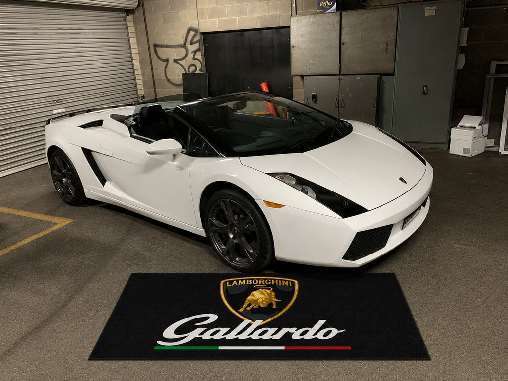 Lamborghini Garage Floor Mat – Premium Parking Mat 60x87 Inches