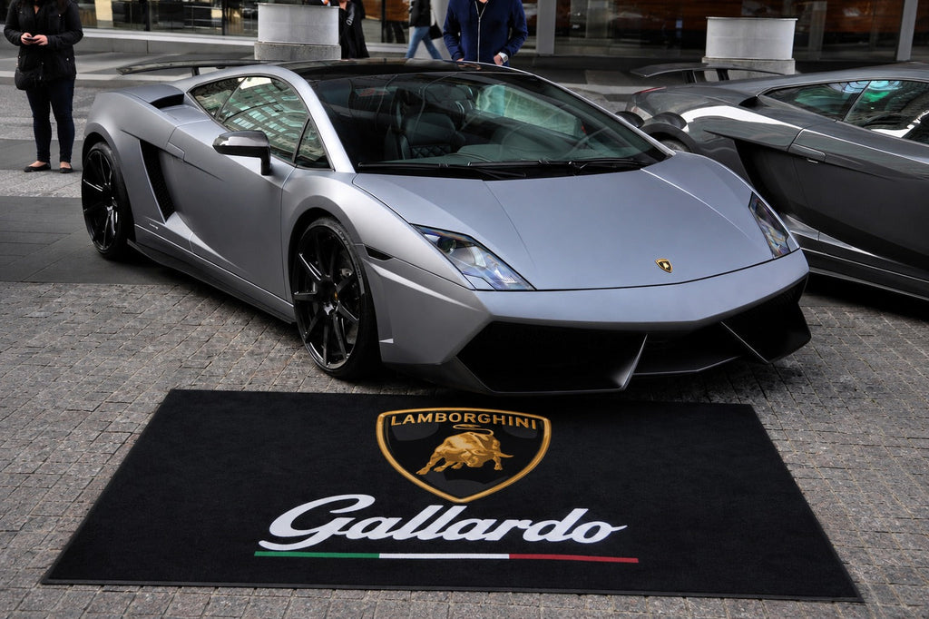 Lamborghini Garage Floor Mat – Premium Parking Mat 60x87 Inches