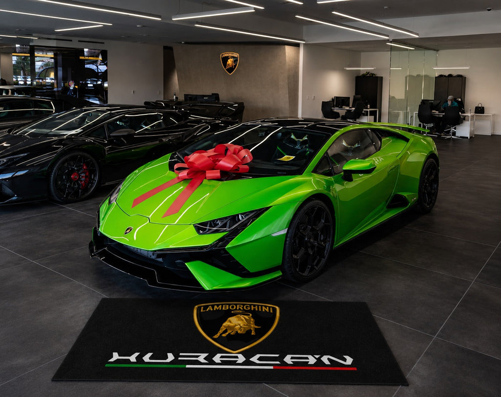 Lamborghini Garage Floor Mat – Premium Parking Mat 60x87 Inches