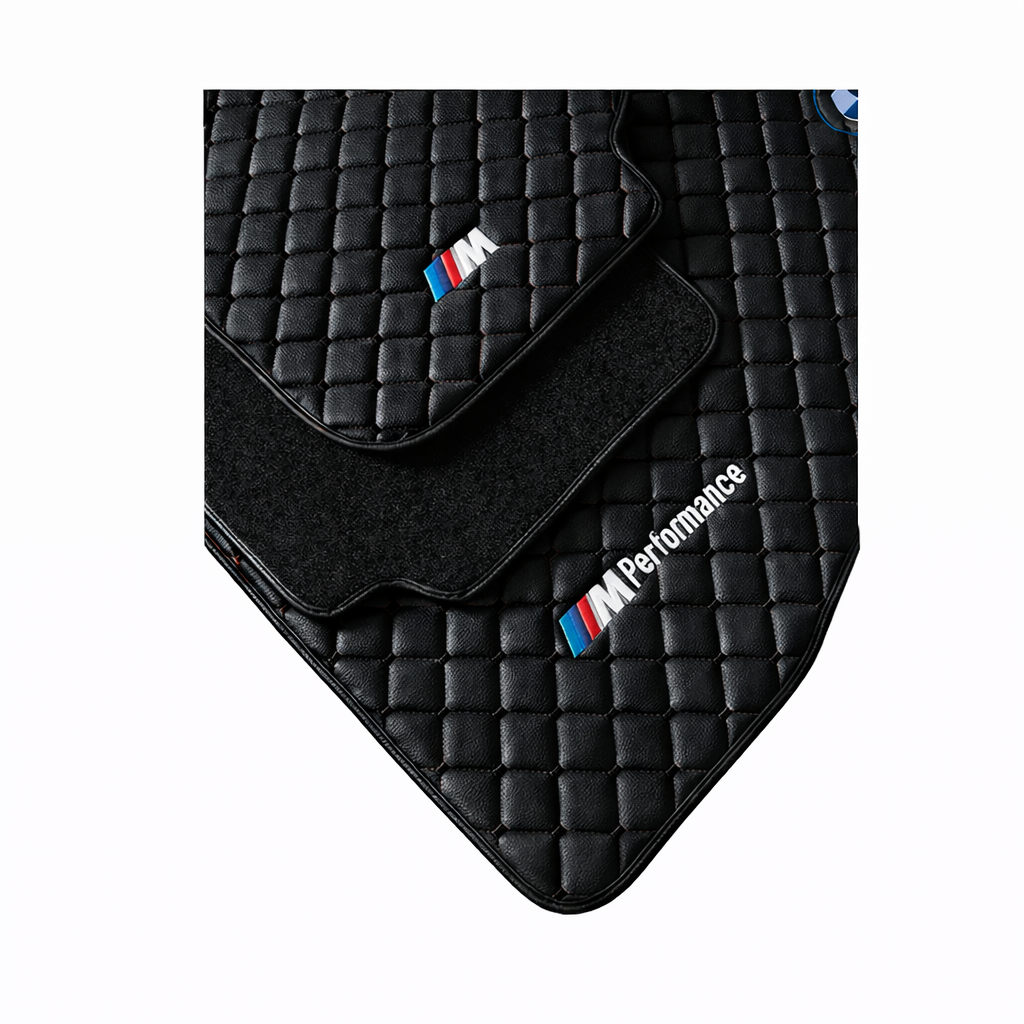 For BMW M5 Car Floor Mats Custom fit Leather for all BMW M5 Waterproof Carpet Liner