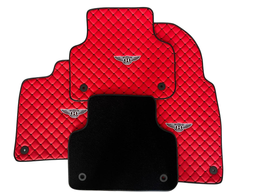 For Bentley Car Floor Mats Custom fit Leather for all Bentley Model Waterproof Carpet Liner