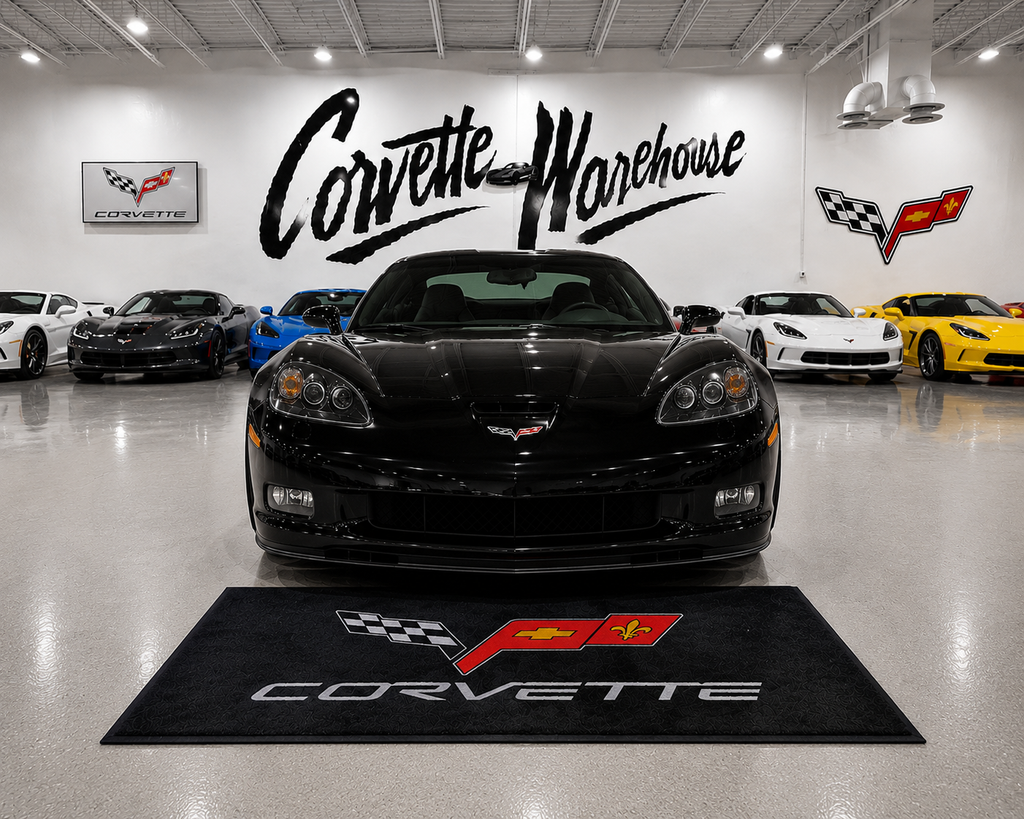 Corvette C6 Garage Floor Mat 5x7 FT (60x87 Inches) Showroom Rug