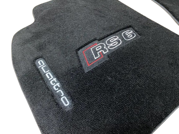 For all Audi RS6 Quattro Carpet Car Floor Mats Custom fit for all Audi RS6 Quattro  Model Carpet Liner
