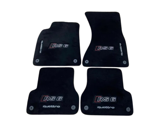 For all Audi RS6 Quattro Carpet Car Floor Mats Custom fit for all Audi RS6 Quattro  Model Carpet Liner