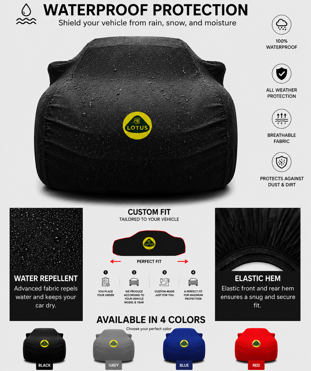 Lotus Outdoor Car Cover For All Model