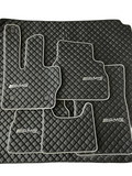 For Mercedes Benz AMG Car Floor Mats Custom fit Leather for all AMG Model Waterproof Carpet Liner